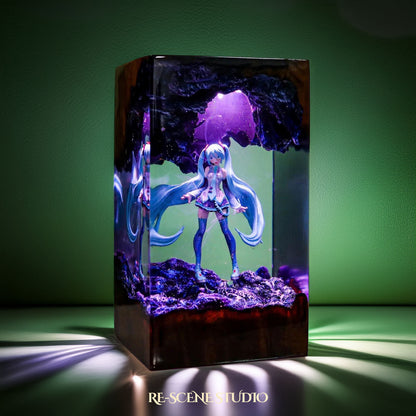 Hatsune Miku Resin Lamp - Vocaloid