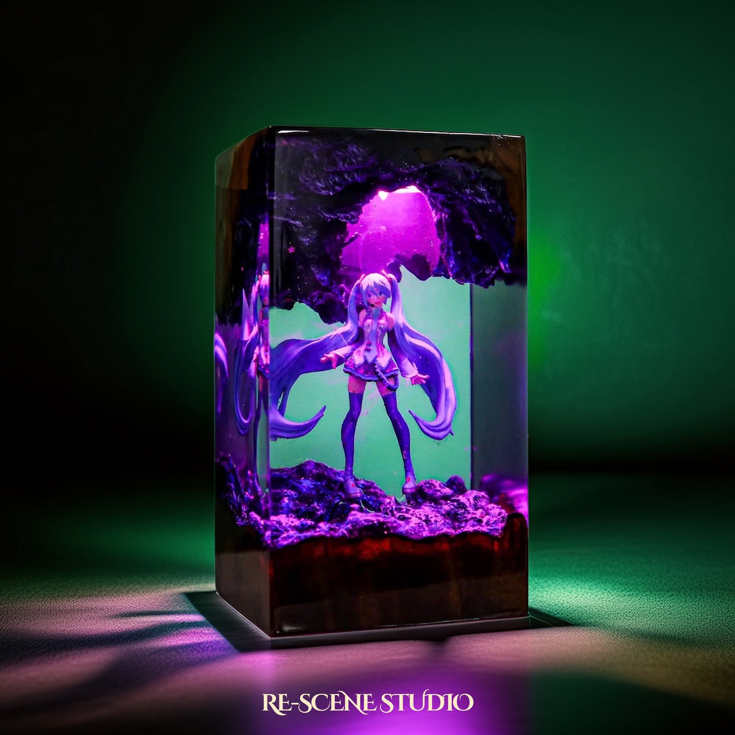 Hatsune Miku Resin Lamp - Vocaloid