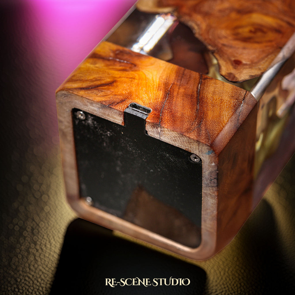 Mimikyu Resin Epoxy Lamp Multicolor / Size XL: 16 x 7 x 7 (cm) – Handmade Epoxy Resin Lamp by Rescene Studio | Rescene Studio
