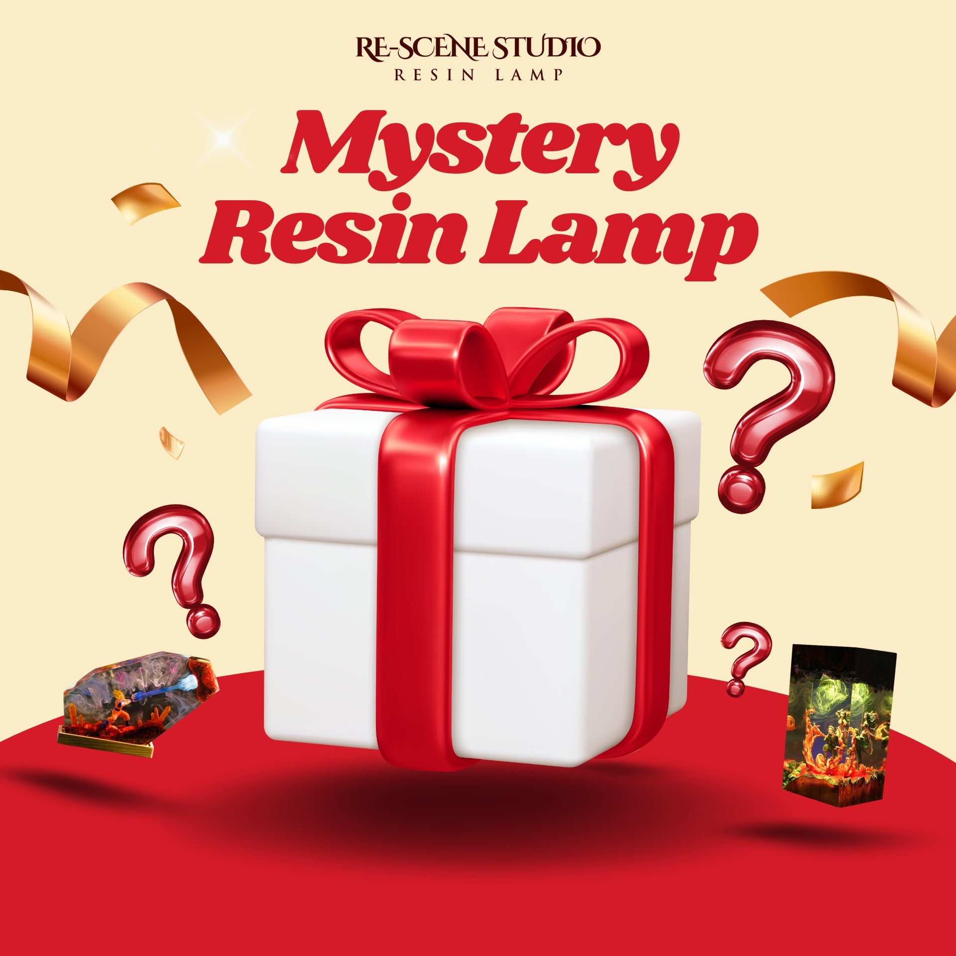 [Black Friday Only] Mystery Resin Lamp | $149