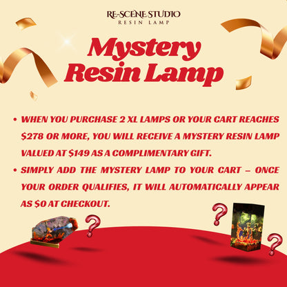 [Black Friday Only] Mystery Resin Lamp | $149