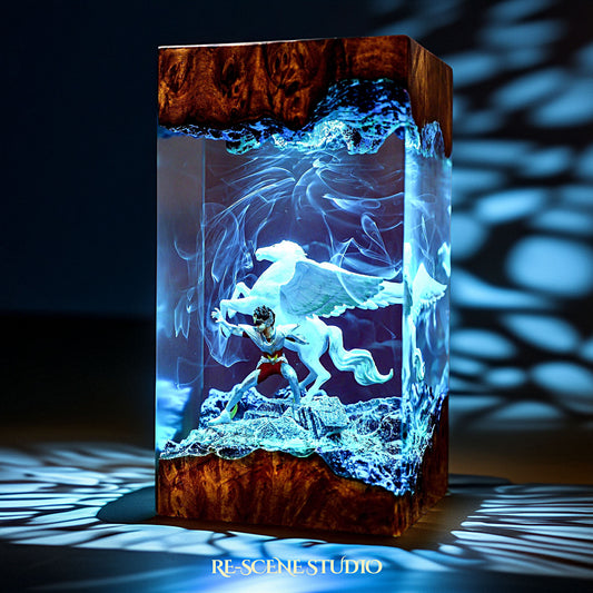 Pegasus Seiya Resin Lamp - Saint Seiya