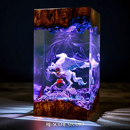 Pegasus Seiya Resin Lamp - Saint Seiya