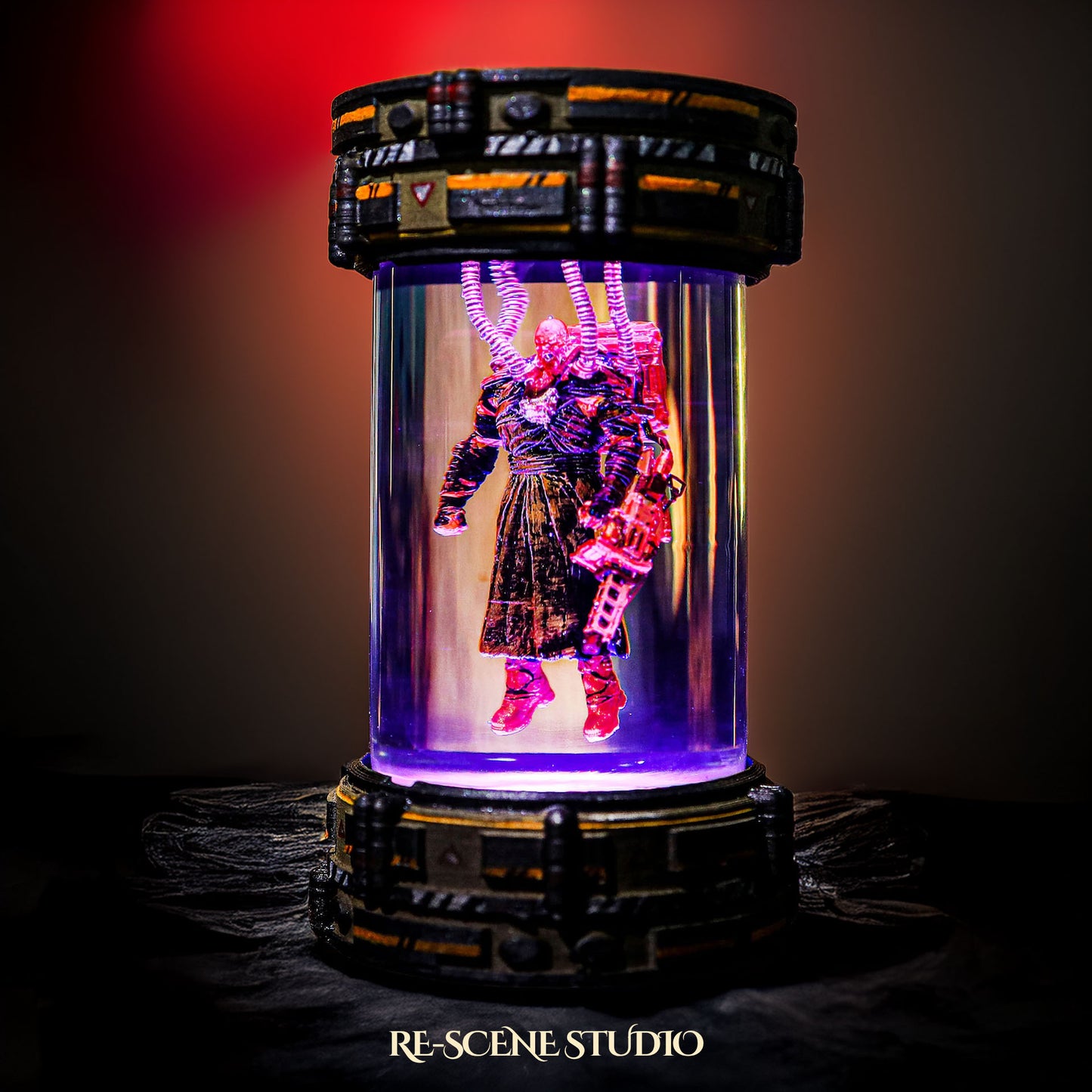 Nemesis Biolab Resin Lamp - Resident Evil 3