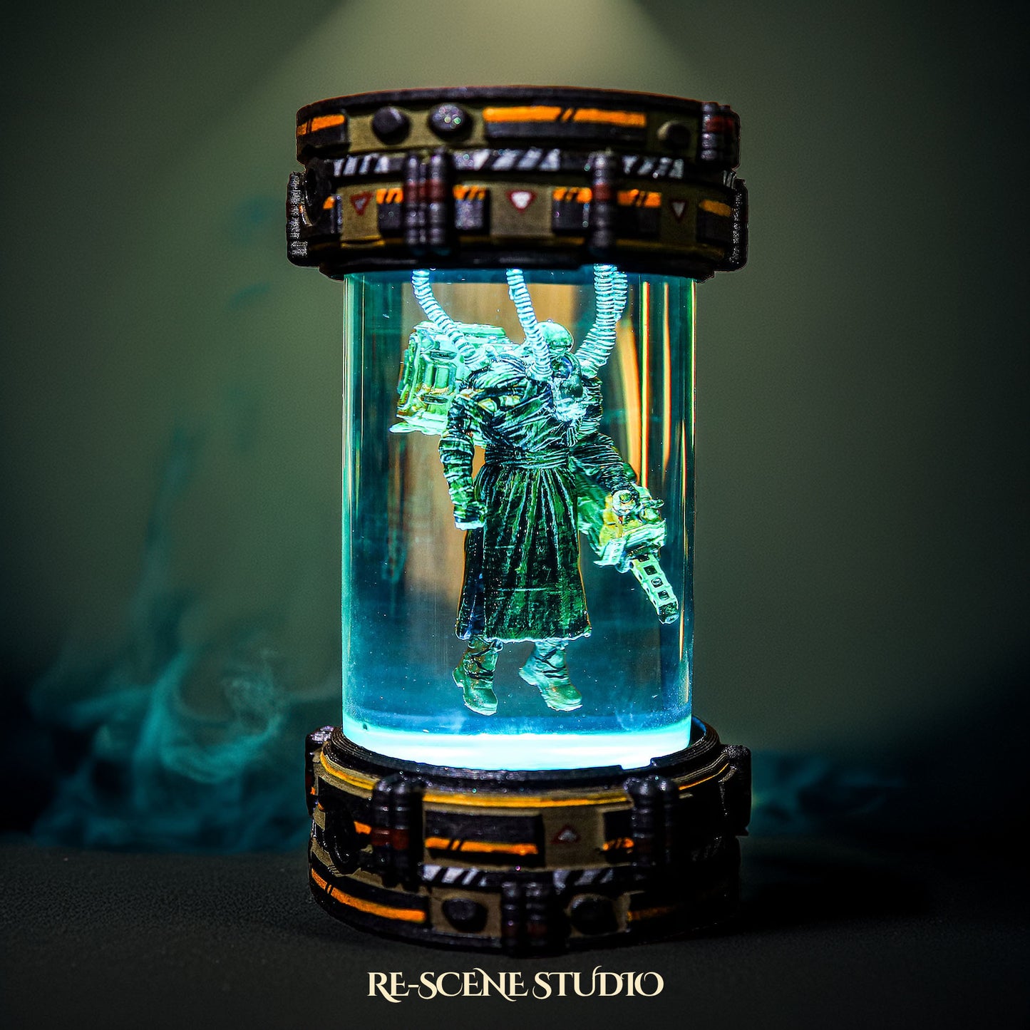 Nemesis Biolab Resin Lamp - Resident Evil 3