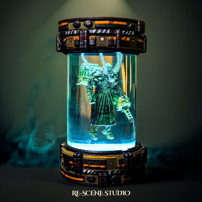 Nemesis Biolab Resin Lamp - Resident Evil 3