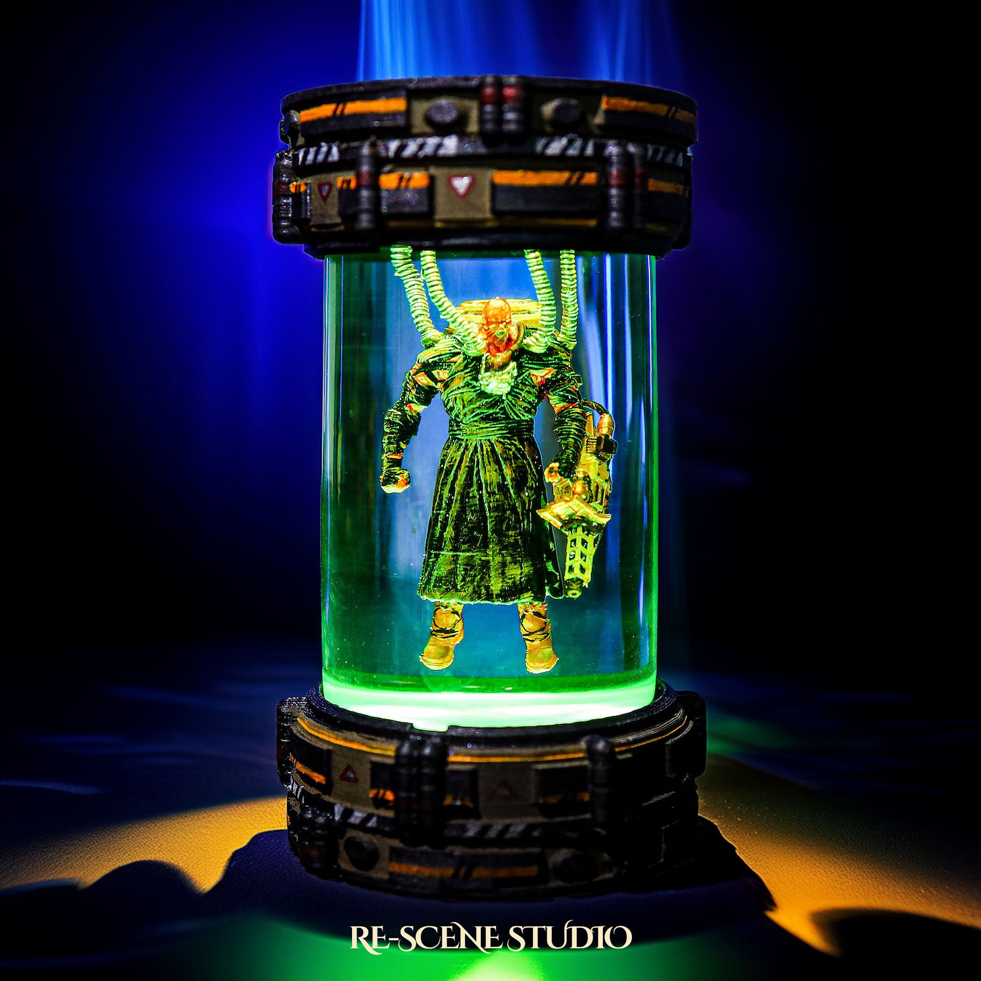 Nemesis Biolab Resin Lamp | Resident Evil RGB LED Gift – Rescene