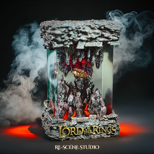The One Ring Resin Lamp – The Lord of the Rings Multicolor / Size M – Handmade Resin Lamp by Rescene Studio | Rescene Studio