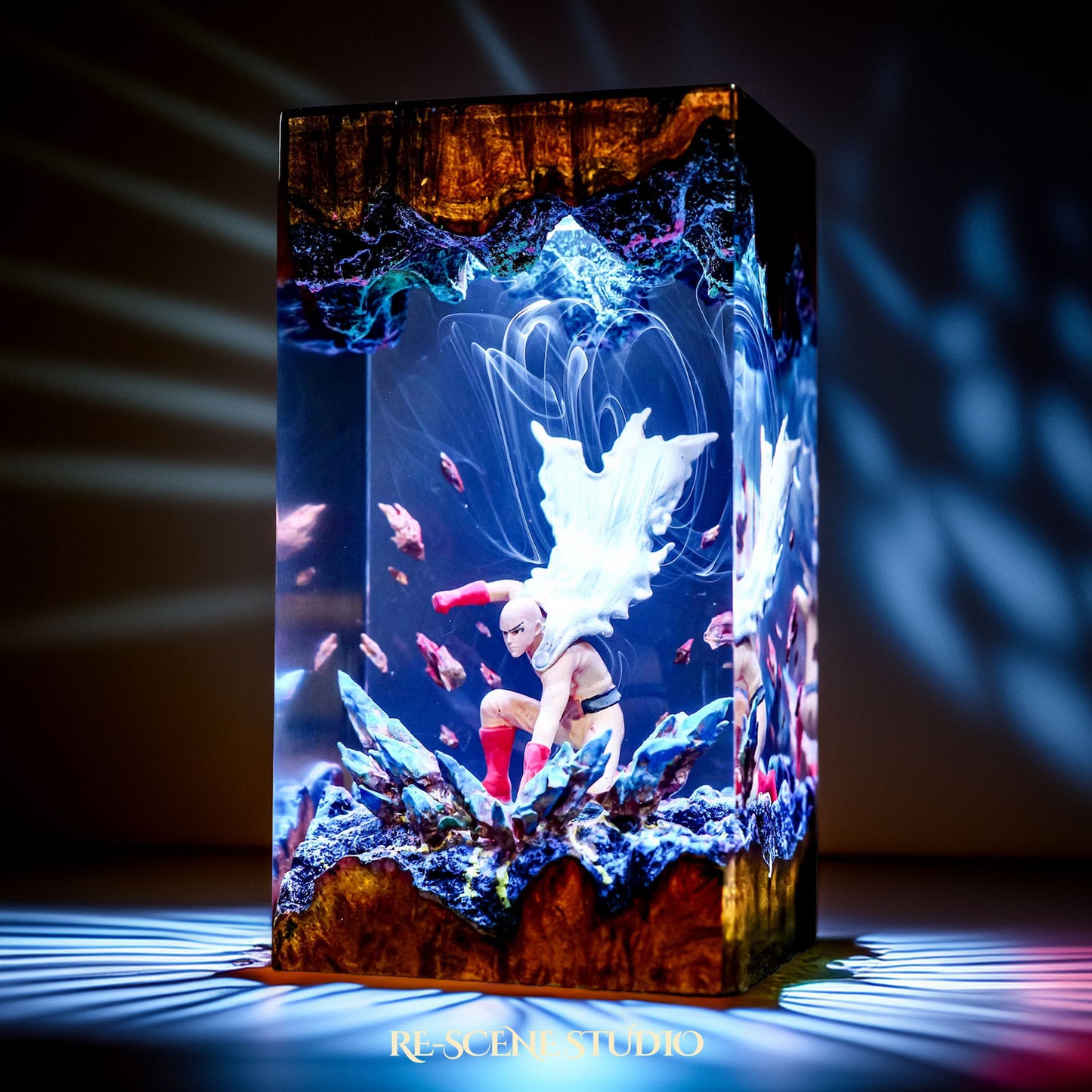 Saitama Resin Lamp - One Punch Man