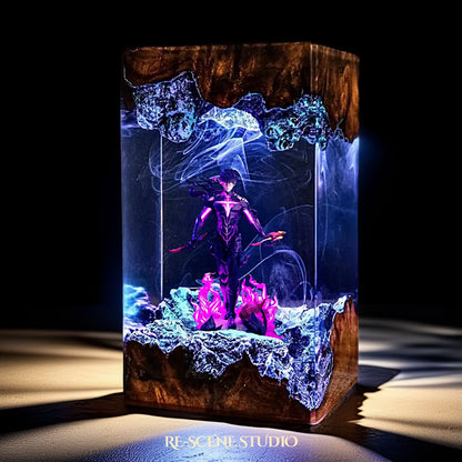 Shadow Monarch Sung Jin-woo Resin Lamp - Solo Leveling