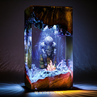 Siegmeyer of Catarina Resin Lamp - Dark Souls