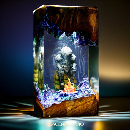 Siegmeyer of Catarina Resin Lamp - Dark Souls