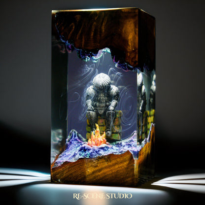 Siegmeyer of Catarina Resin Lamp - Dark Souls