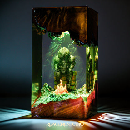 Siegmeyer of Catarina Resin Lamp - Dark Souls