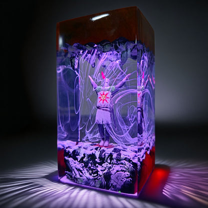 Solaire of Astora Resin Lamp - Dark Souls