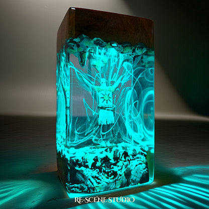Solaire of Astora Resin Lamp - Dark Souls