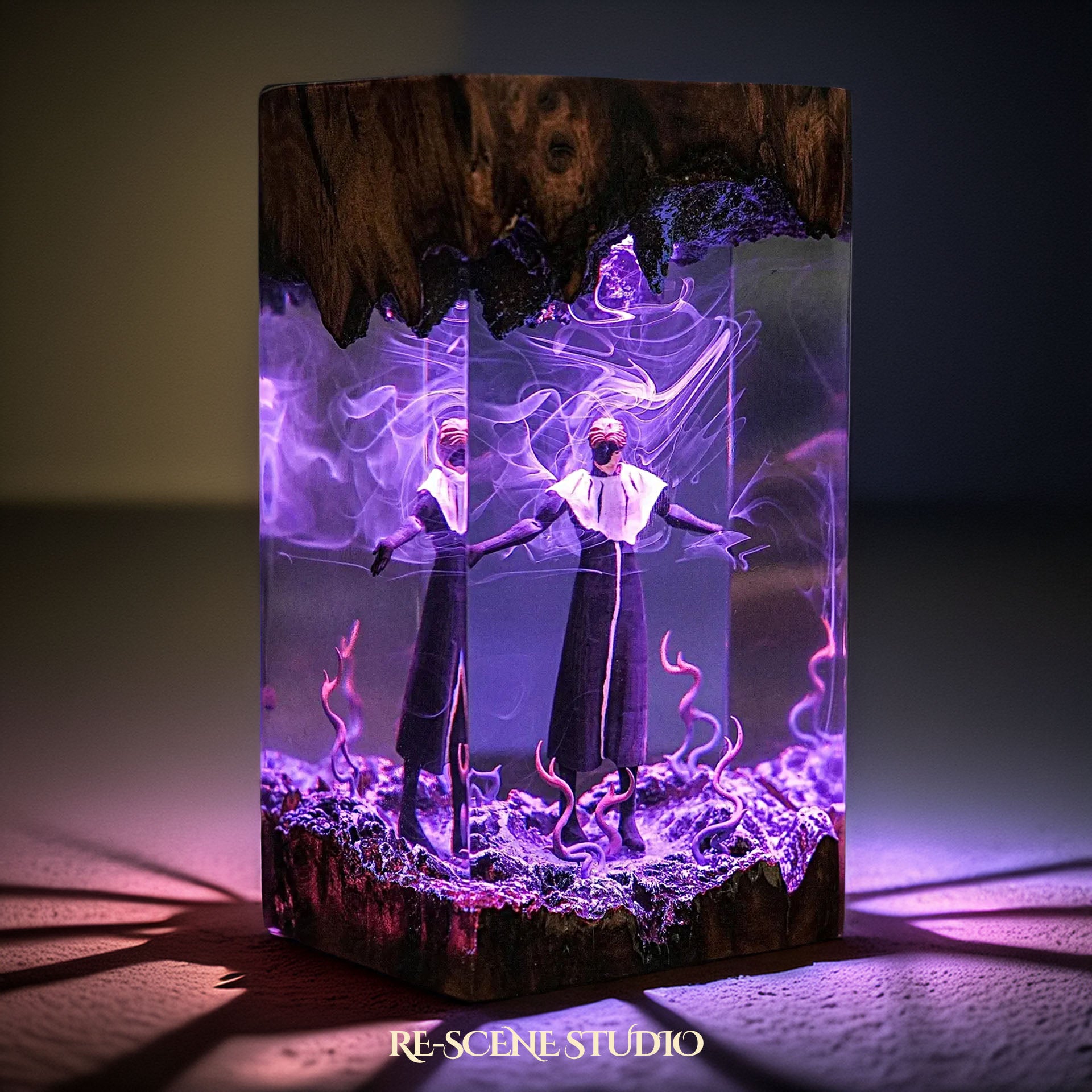 Sosuke Aizen Resin Lamp | RGB LED Bleach Anime Gift – Rescene Studio