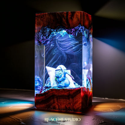 Stitch Resin Lamp - Lilo and Stitch