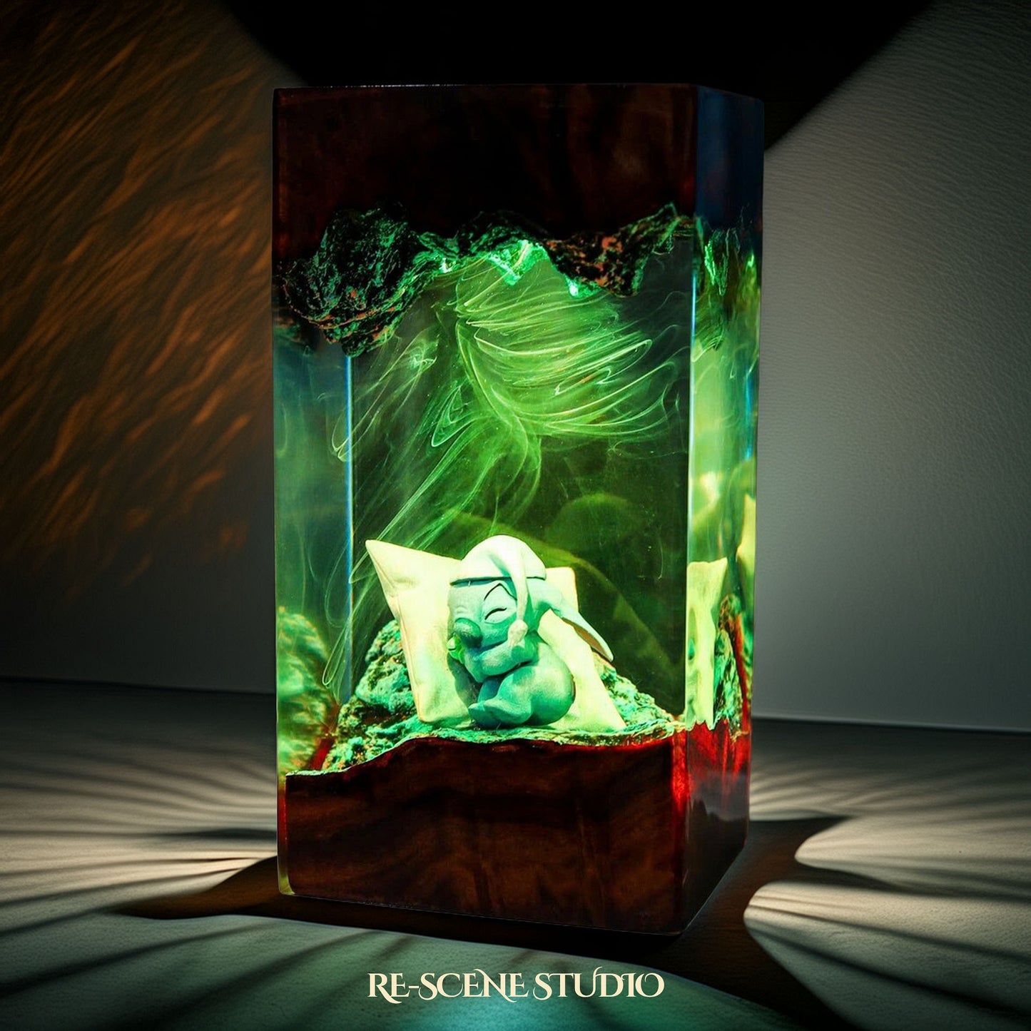 Stitch Resin Lamp - Lilo and Stitch