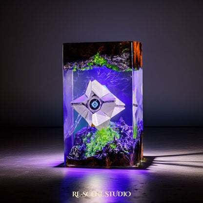 The Ghost Resin Lamp - Destiny 2