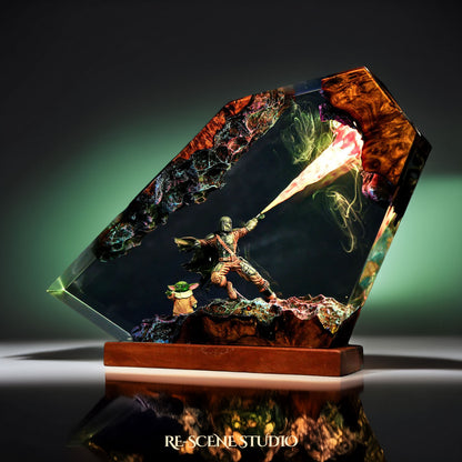 The Mandalorian Resin Lamp - Star Wars: The Mandalorian