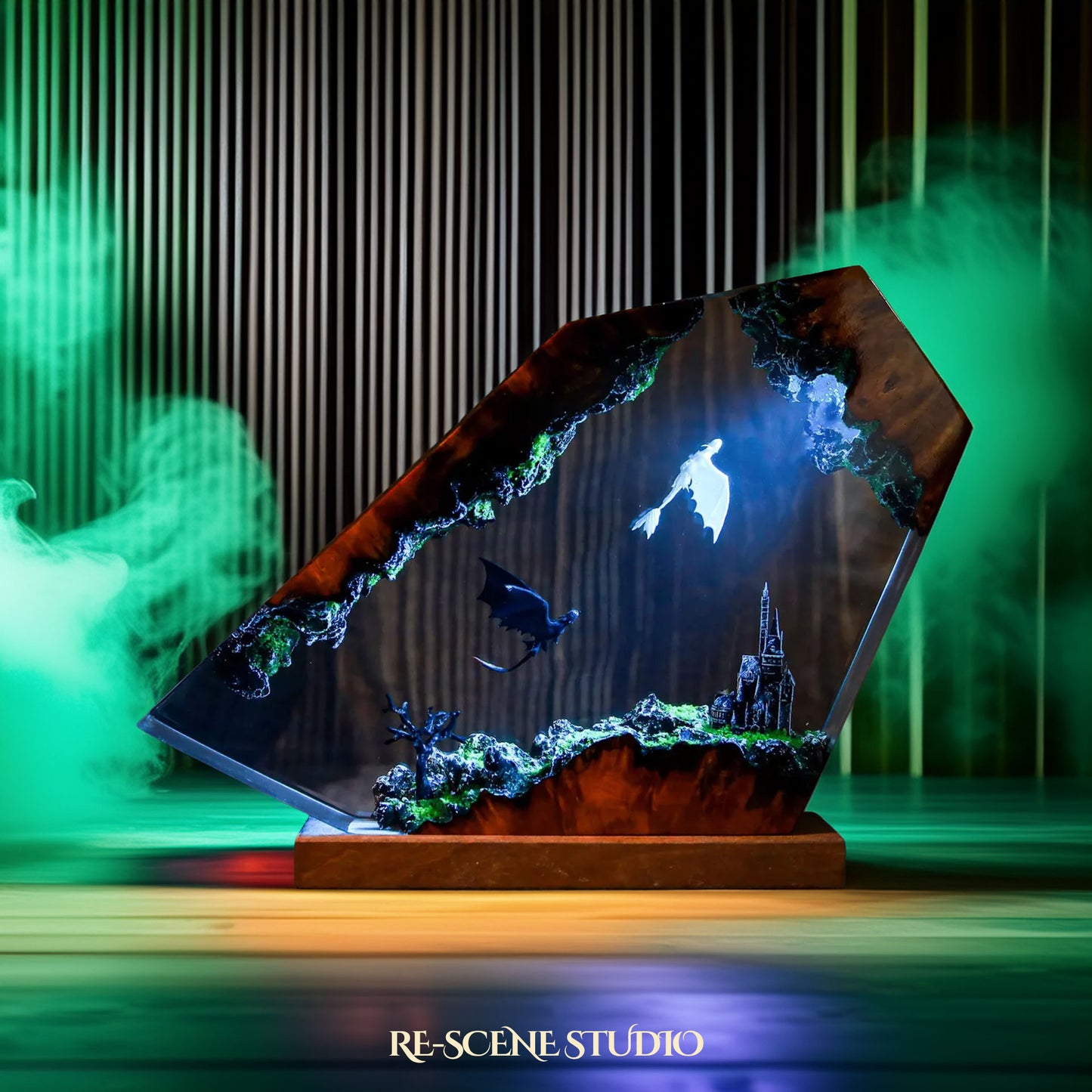 Toothless Resin Lamp - How to Train Your Dragon