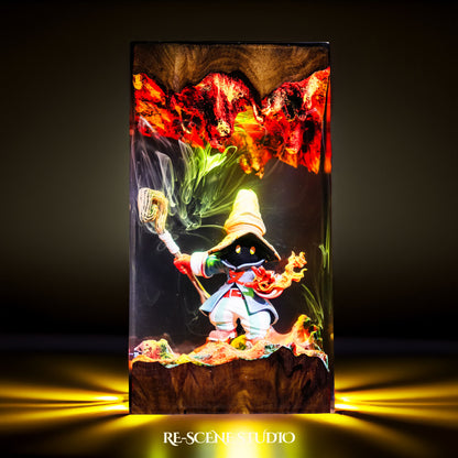 Vivi Ornitier Resin Lamp — Detailed Display | Premium 3D Resin Diorama with RGB Color-Changing Light