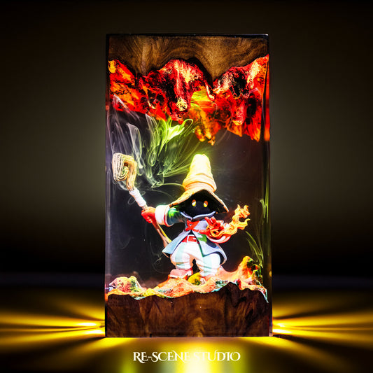 Vivi Ornitier Resin Lamp — Detailed Display | Premium 3D Resin Diorama with RGB Color-Changing Light