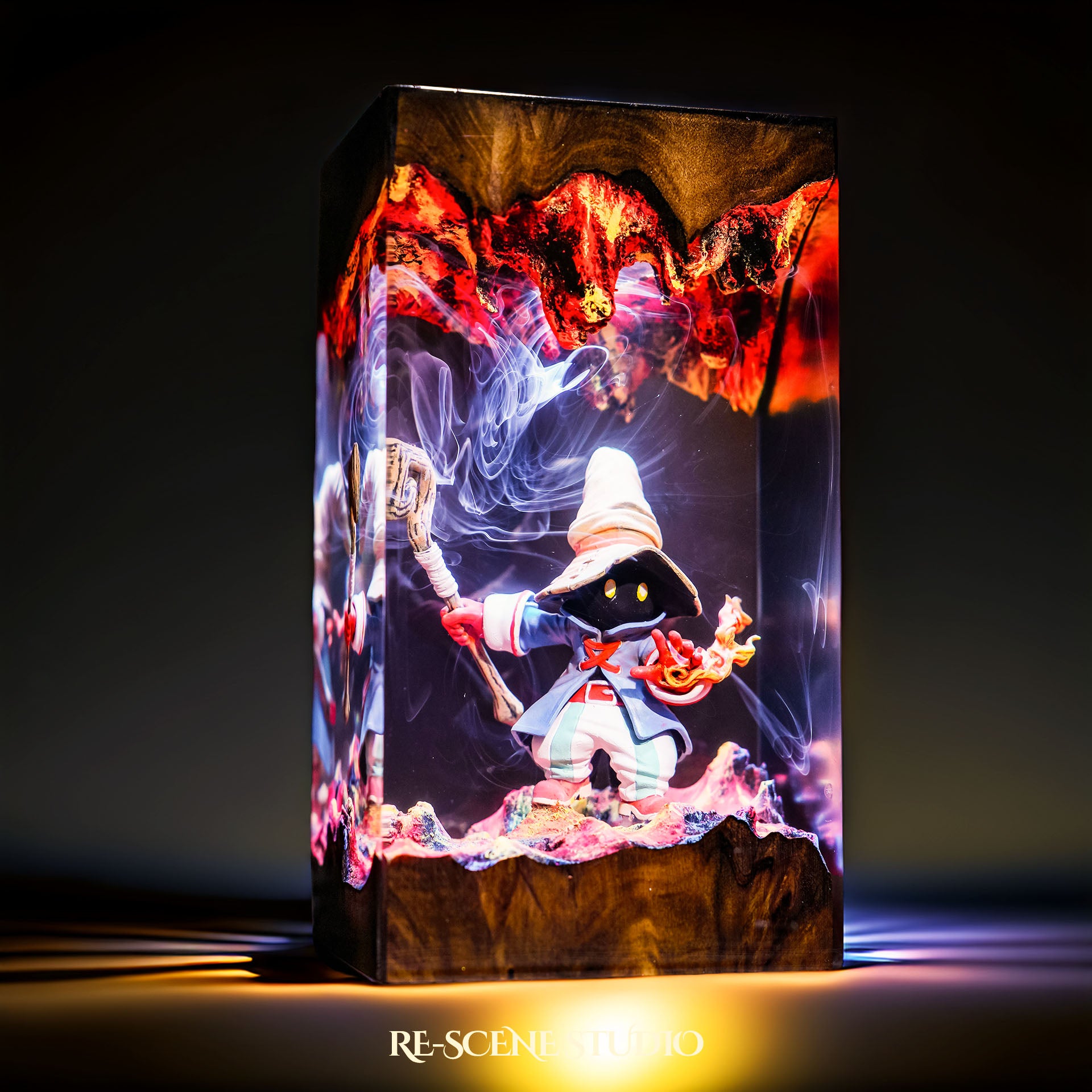 Vivi Ornitier Resin Lamp — Final Fantasy Black Mage LED – Rescene