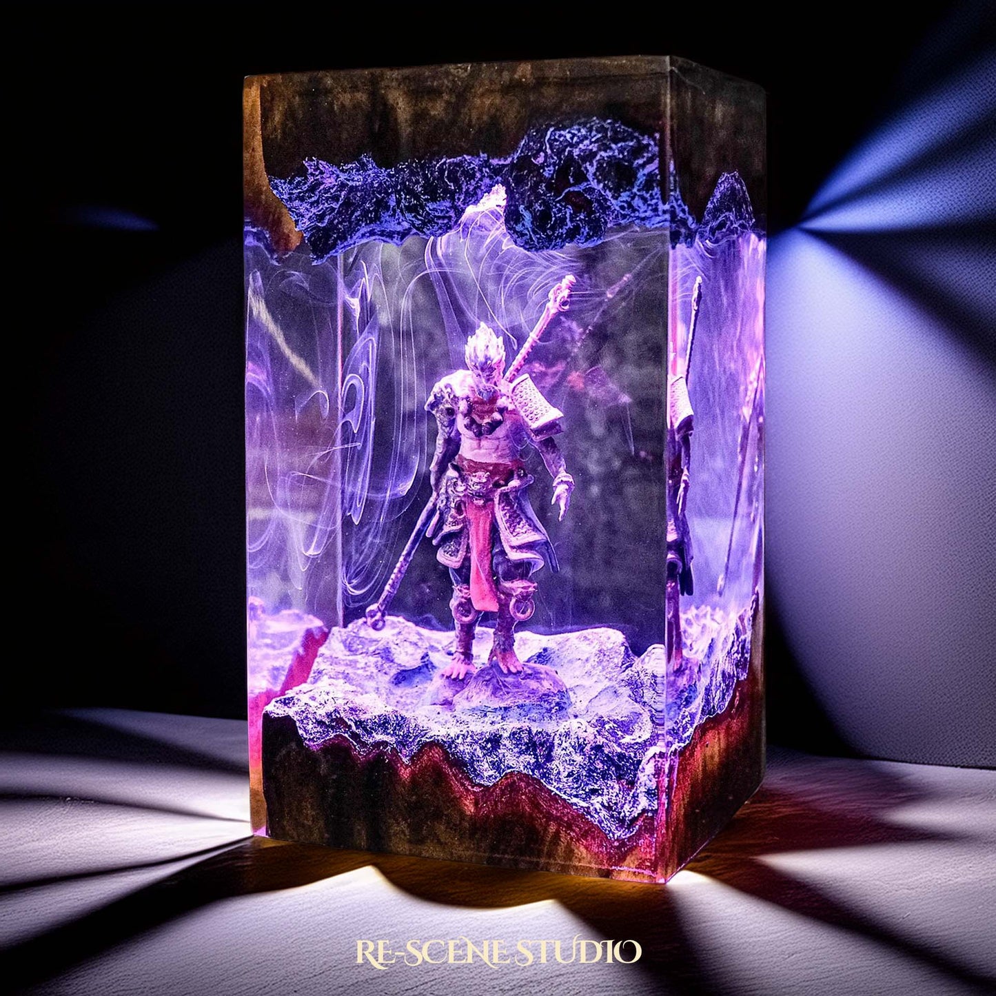 Wukong Resin Lamp 1 - Black Myth: Wukong