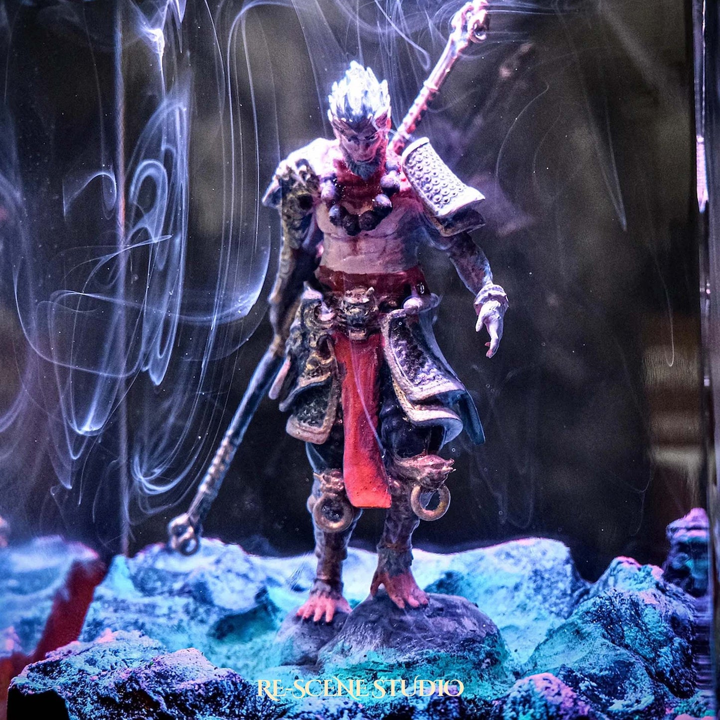 Wukong Resin Lamp 1 - Black Myth: Wukong