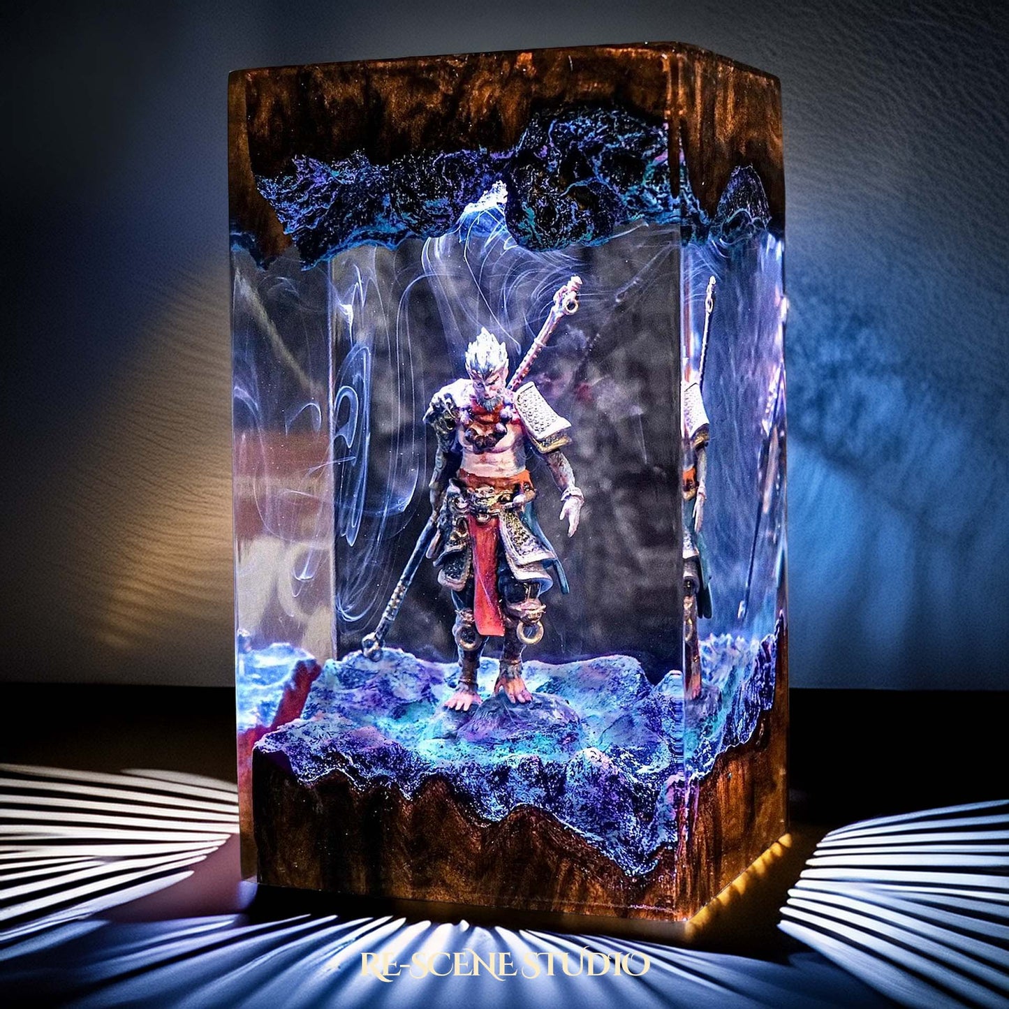Wukong Resin Lamp 1 - Black Myth: Wukong