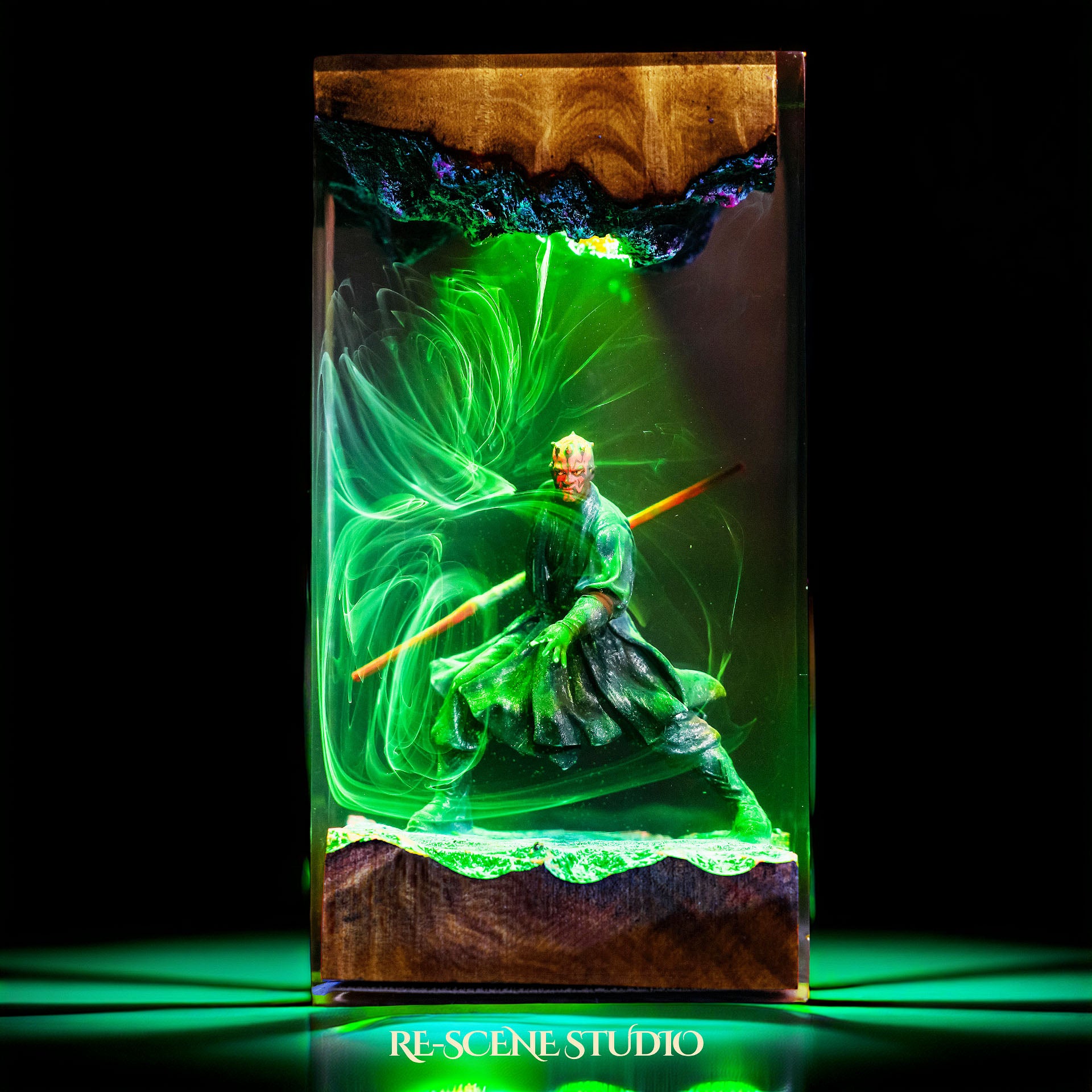 Sith Warrior Resin Lamp — view 2