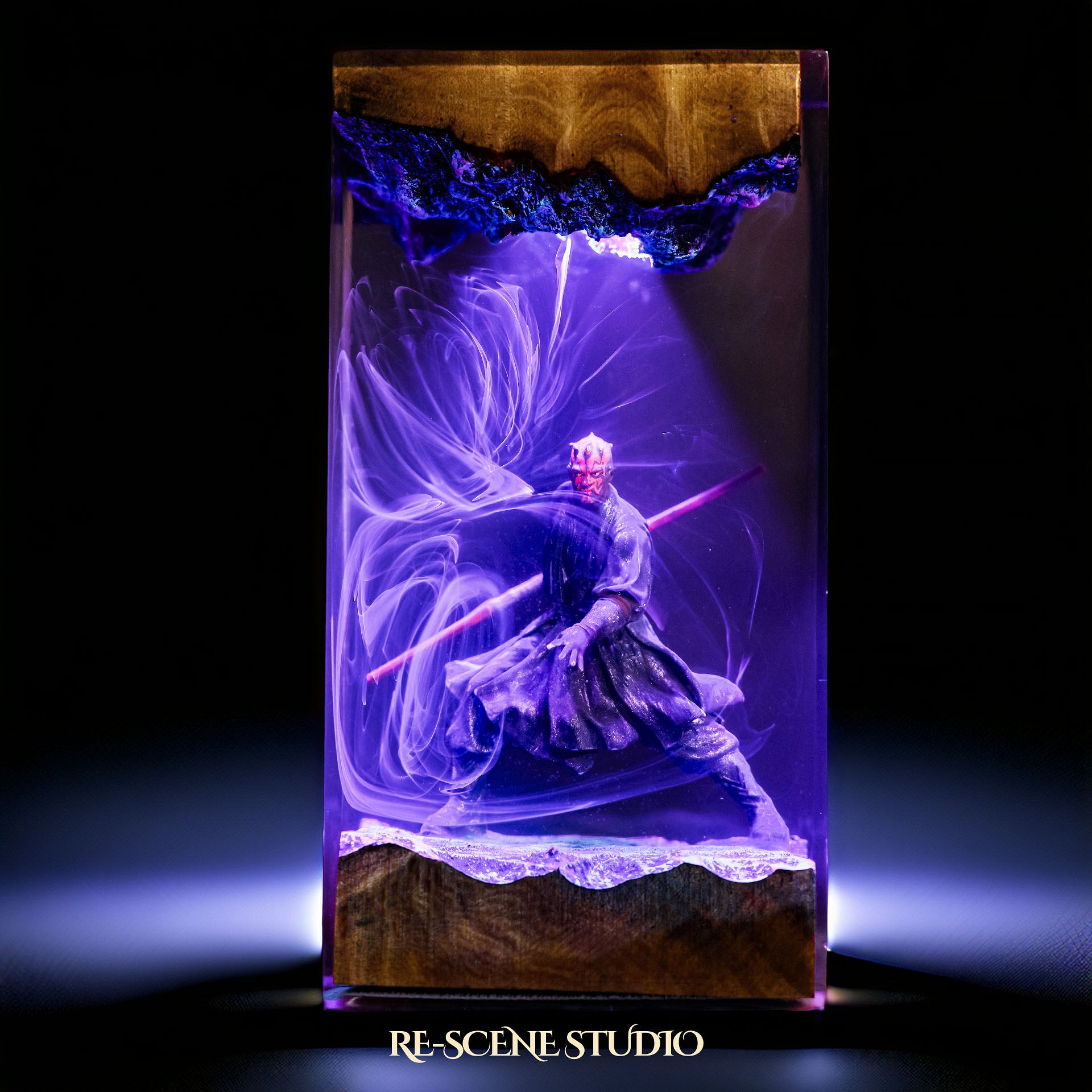 Sith Warrior Resin Lamp — view 3