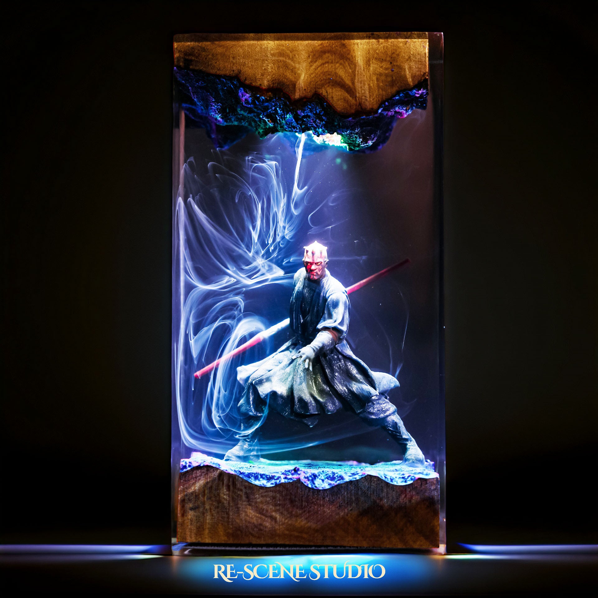 Sith Warrior Resin Lamp — view 4