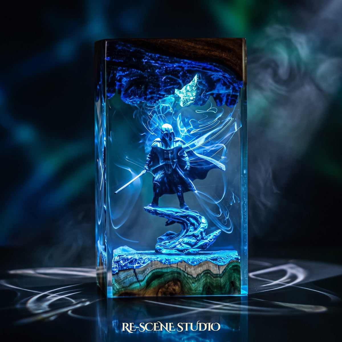 Star Wars gift idea — the Darth Vader Resin Lamp V3 with color-changing RGB lighting