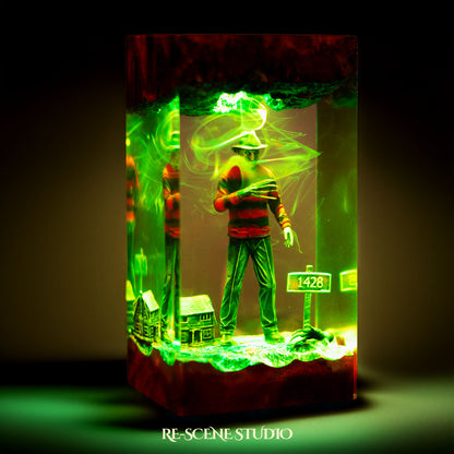 Dream-Stalker Slasher Resin Lamp — view 2
