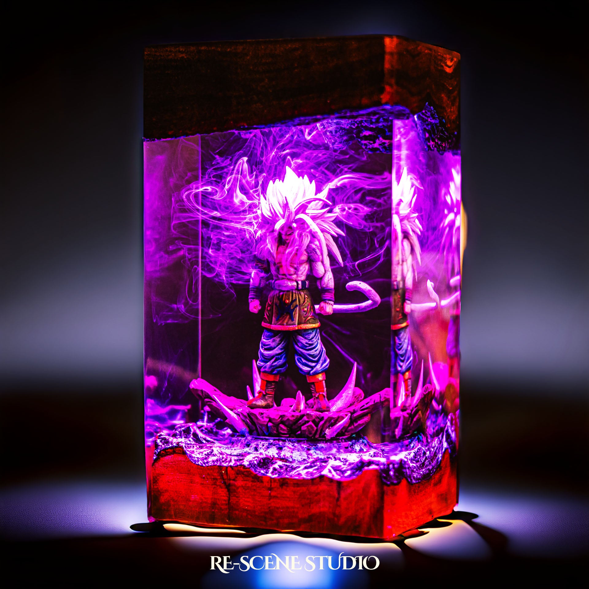 Ultimate Saiyan Transformation Resin Lamp — view 7