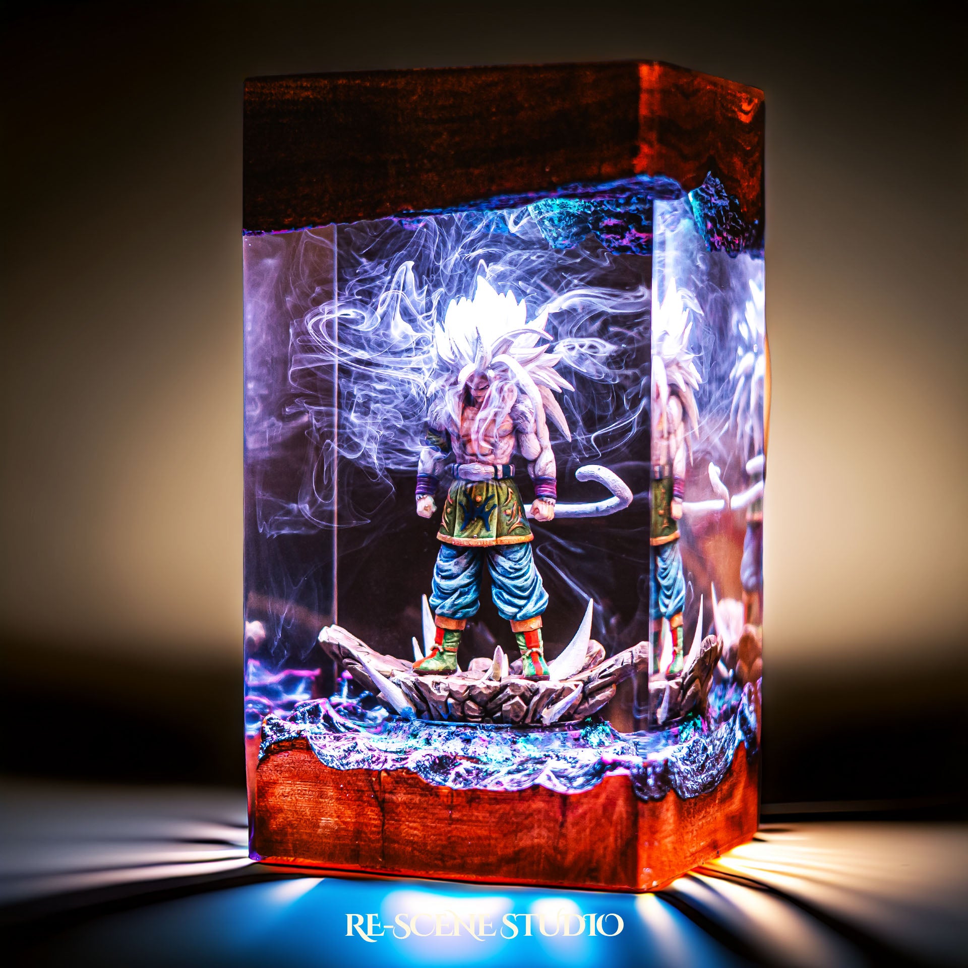 Ultimate Saiyan Transformation Resin Lamp — view 8