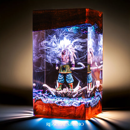 Ultimate Saiyan Transformation Resin Lamp — view 8