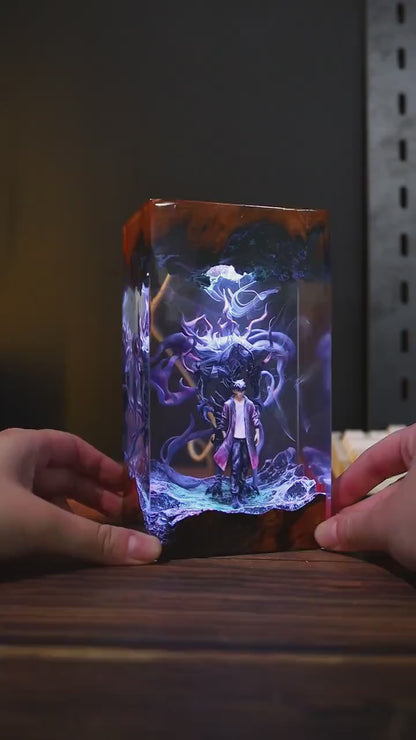 Sung Jin-woo Resin Lamp - Solo Leveling