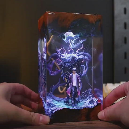 Sung Jin-woo Resin Lamp V1