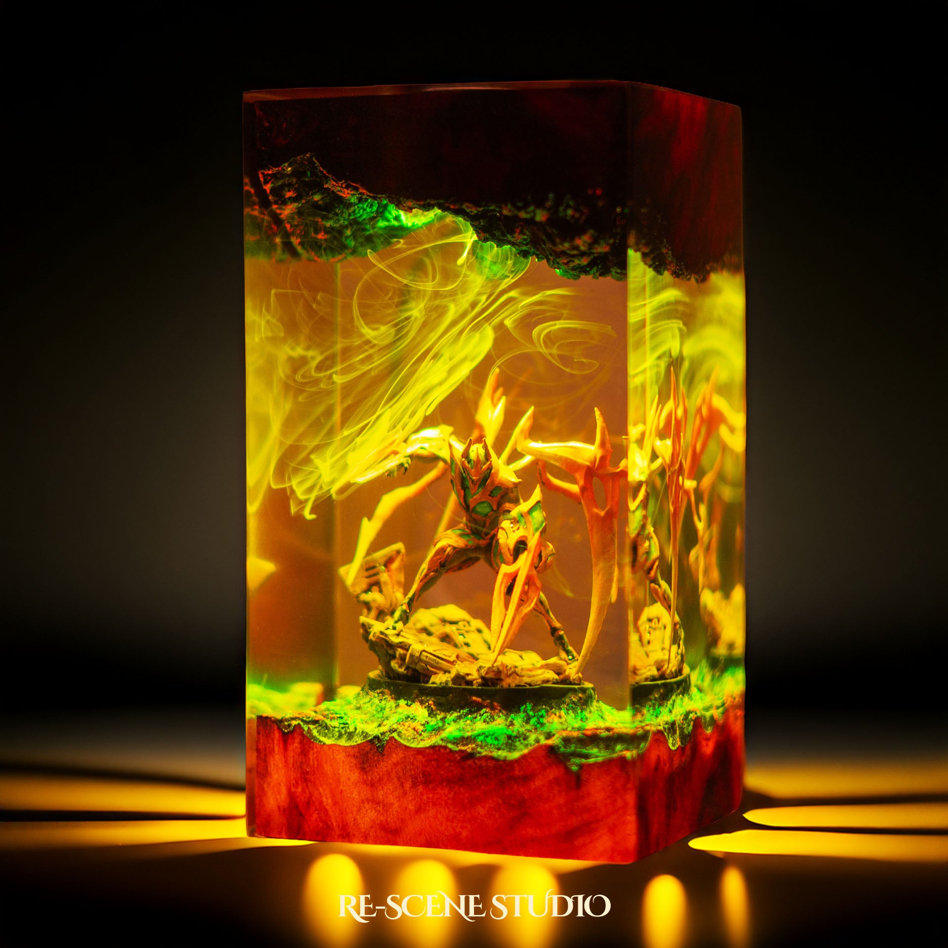Death-Sworn Shadow Ninja Resin Lamp — view 3