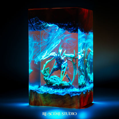 Death-Sworn Shadow Ninja Resin Lamp — view 4