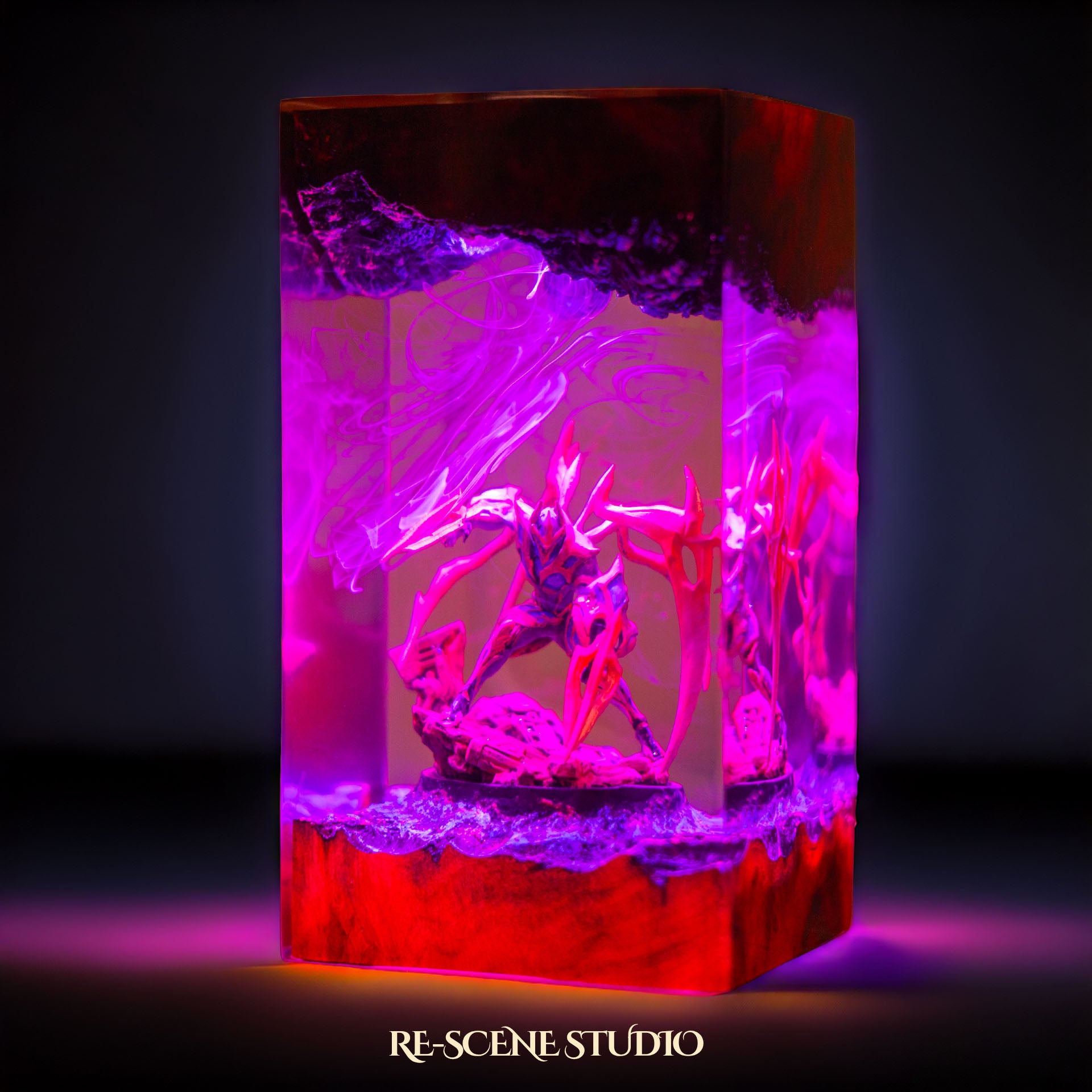 Death-Sworn Shadow Ninja Resin Lamp — view 5